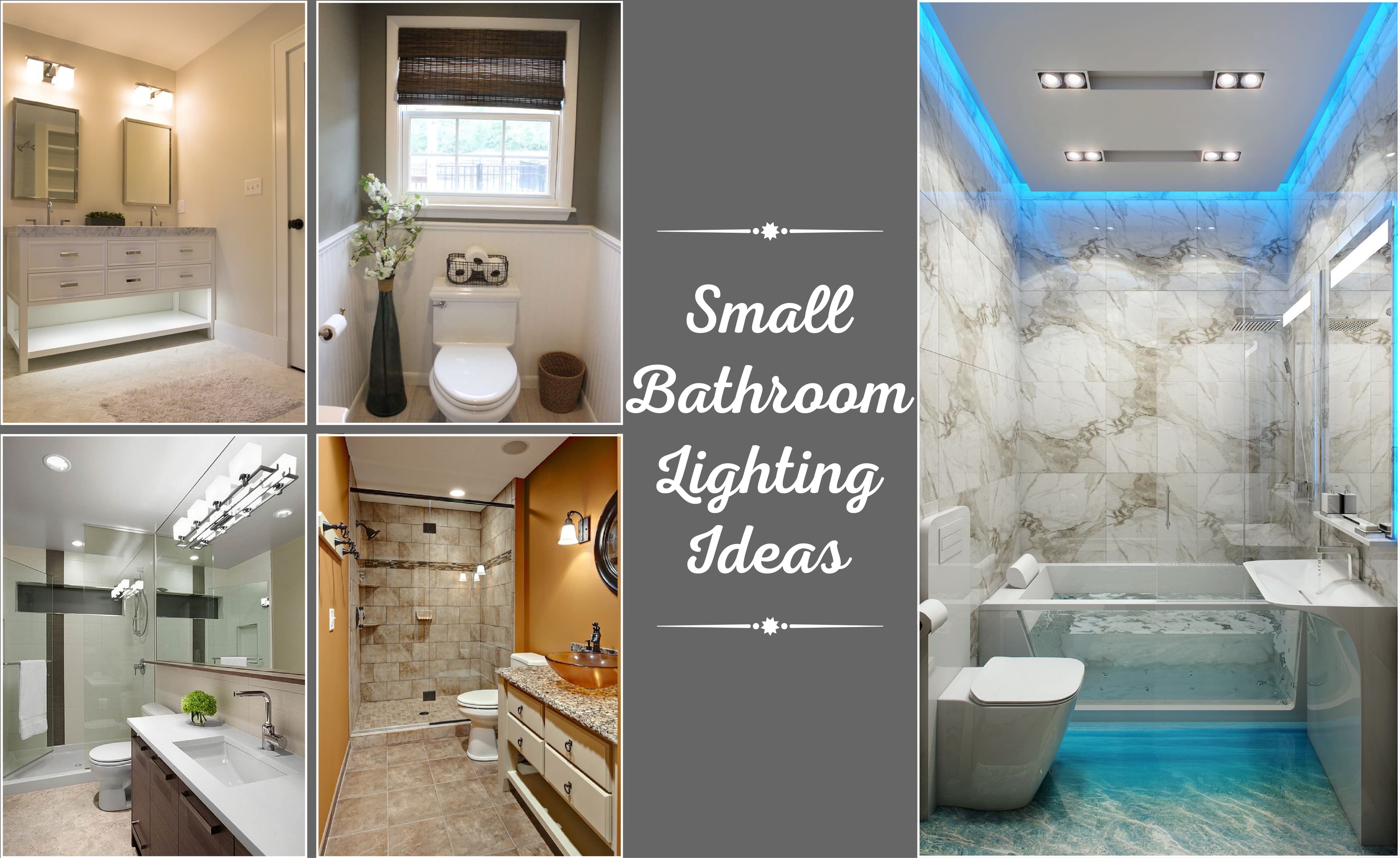 Lighting Ideas for Tiny Bathroom Lighting Ideas for Tiny Bathroom