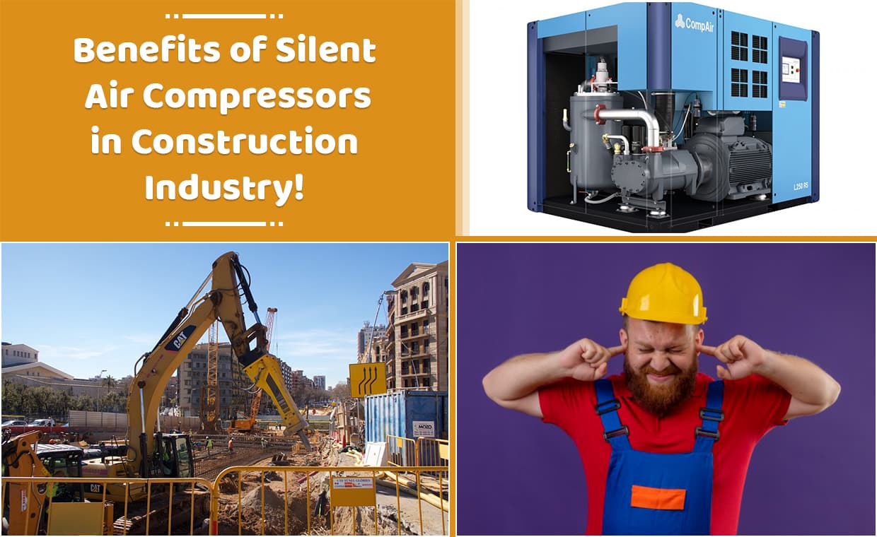 Benefits of Silent Air Compressors in Construction Industry! – 01 – 0208040004 Benefits of Silent Air Compressors in Construction Industry!