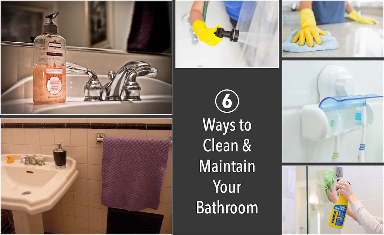 Ways to Keep Your Bathroom Clean Ways to Keep Your Bathroom Clean