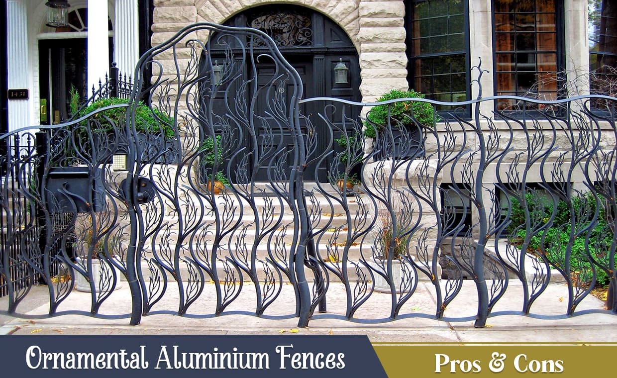 Ornamental Aluminium Fences – Pros & Cons – 01 – 1402120007 Ornamental Aluminum Fences - Pros & Cons