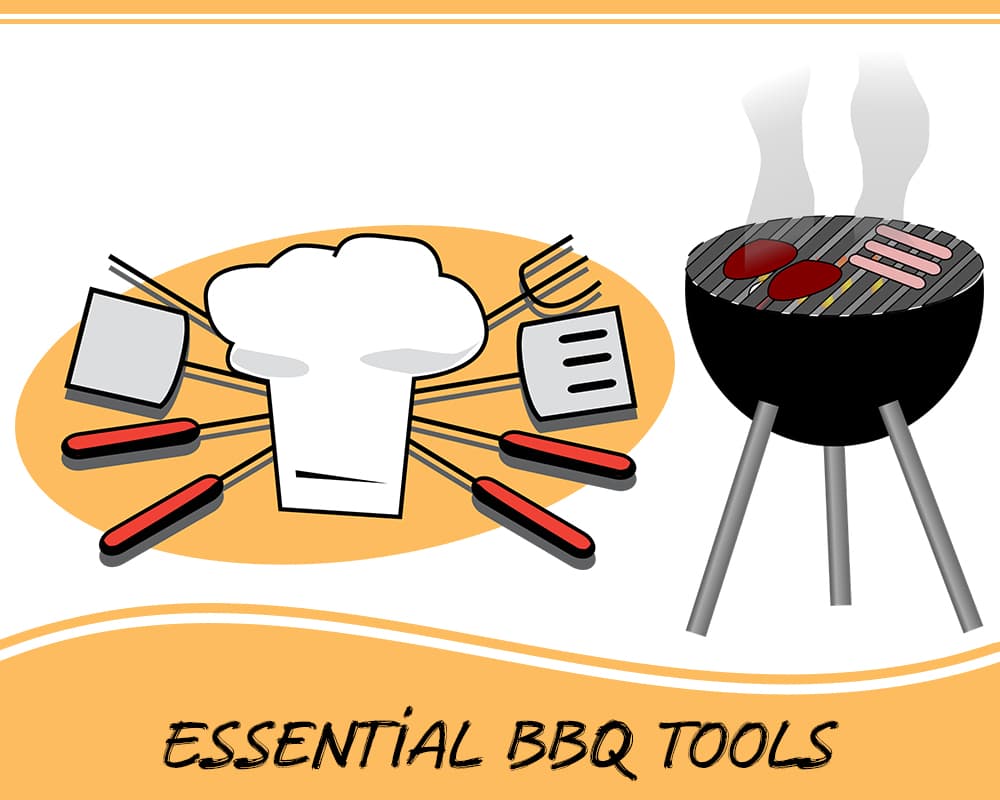 Essential Barbeque Tools – 01 – 0504150003 Essential Barbeque Tools