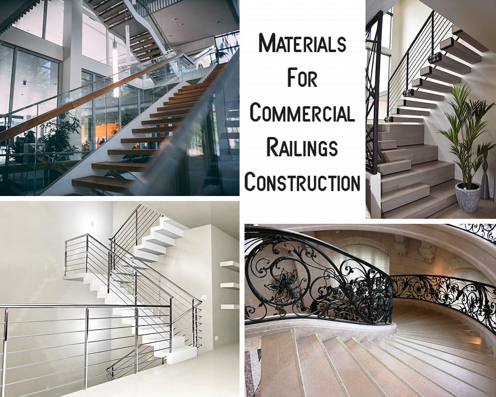 Types of Railing Materials Types of Railing Materials