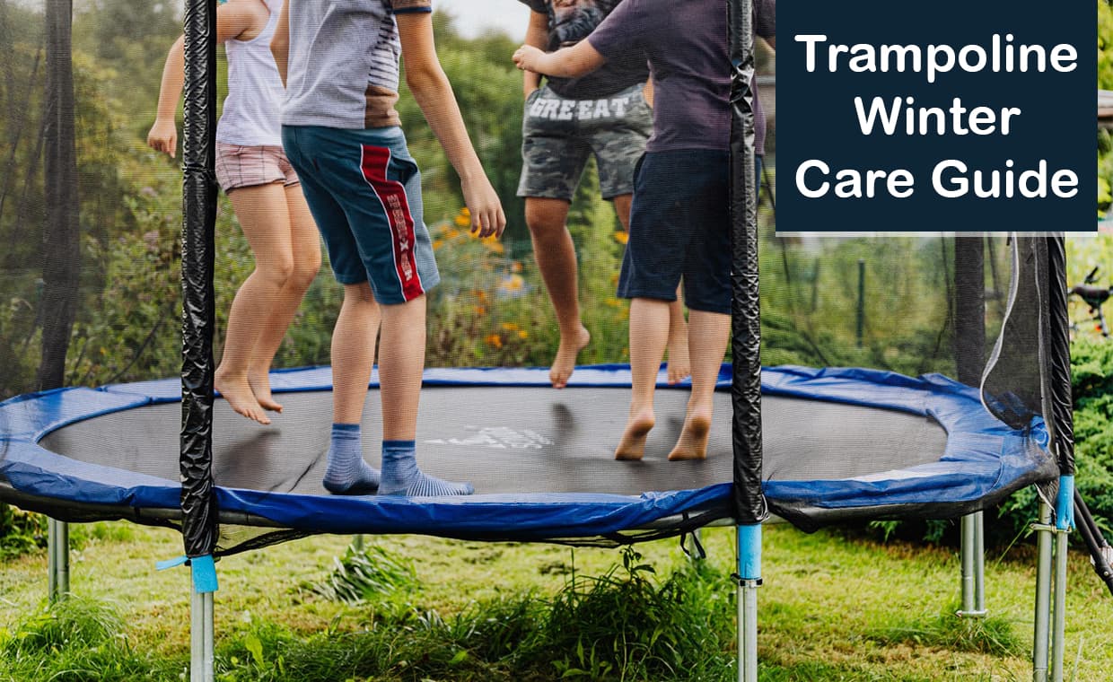 Winterize a Trampoline Winterize a Trampoline