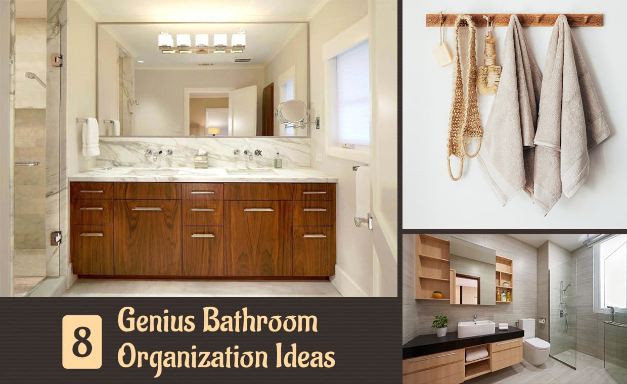 8 Genius Bathroom Organization Ideas – 01 – 0503080015 8 Genius Bathroom Organization Ideas