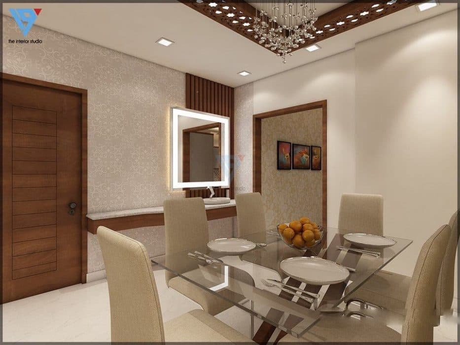 6-Seater-Dining-Table-having-Glass-Table-Top Design Detail Banner 1