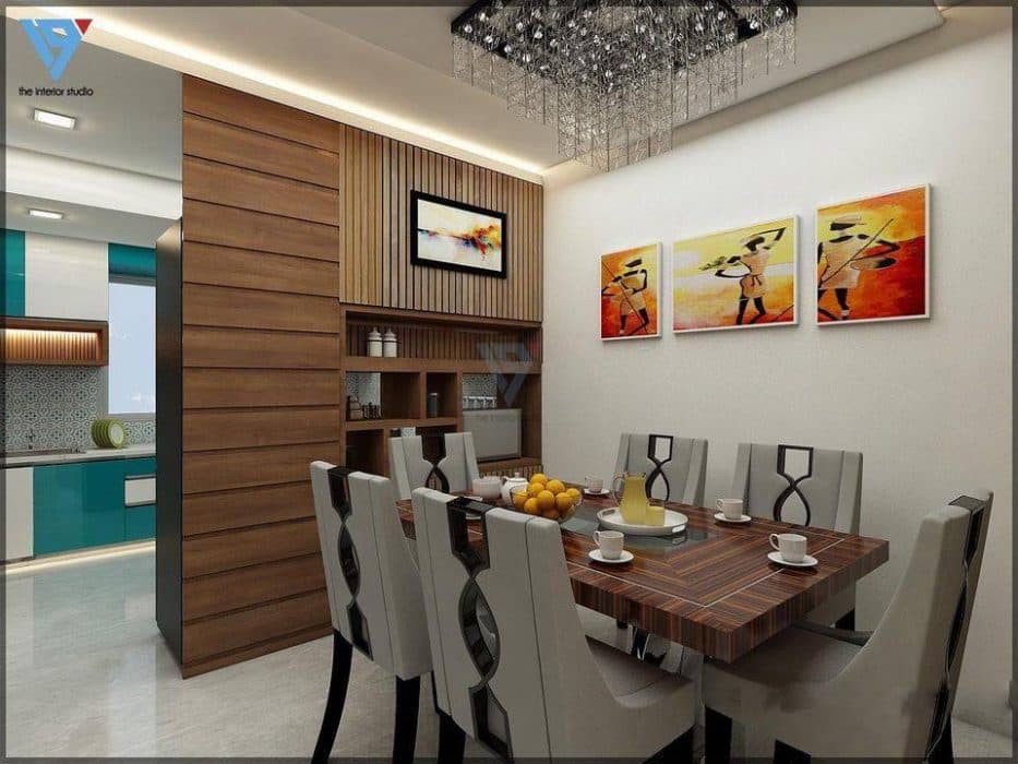 6-Seater-Rectangular-Wooden-Dining-Table-with-Grey-Leather Design Detail Banner 1