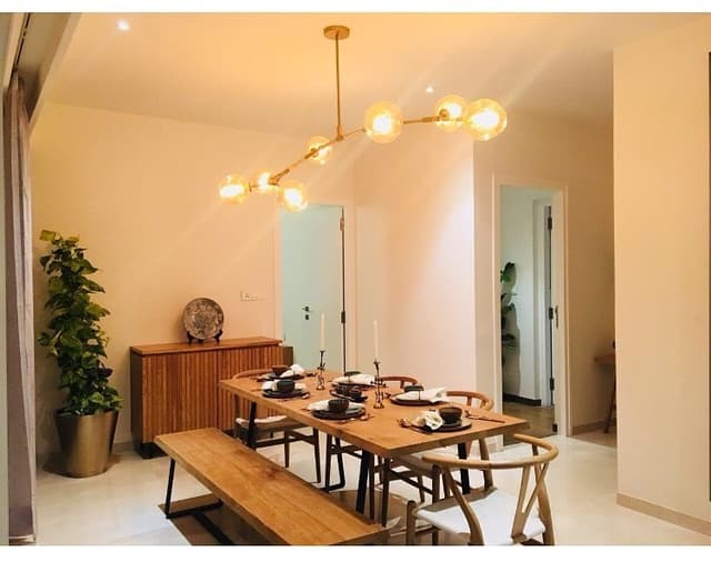 6-Seater-Wooden-Dining-Table-with-Metal-Legs-2 Swiper Content 1