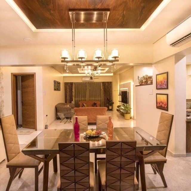 A-6-Seater-Dining-Table-with-the-Glass-Table-Top-a-Stunning-Upholstered-Charis-2 Swiper Content 1