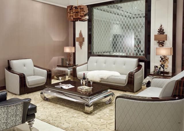 A-Fusion-of-Modern-Traditional-is-done-in-Furnishing-the-whole-Sofa-Setup-in-Combination-with-Brown-White. Swiper Content 0