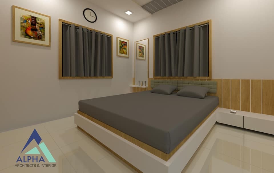 Bedroom-comprising-of-Wooden-Double-Bed-with-Storage-below-Floor-Mounted-Wooden-Side-Tables-Cushioned-Wooden-Headboard-on-Bed-Back-Wall Design Detail Banner 0