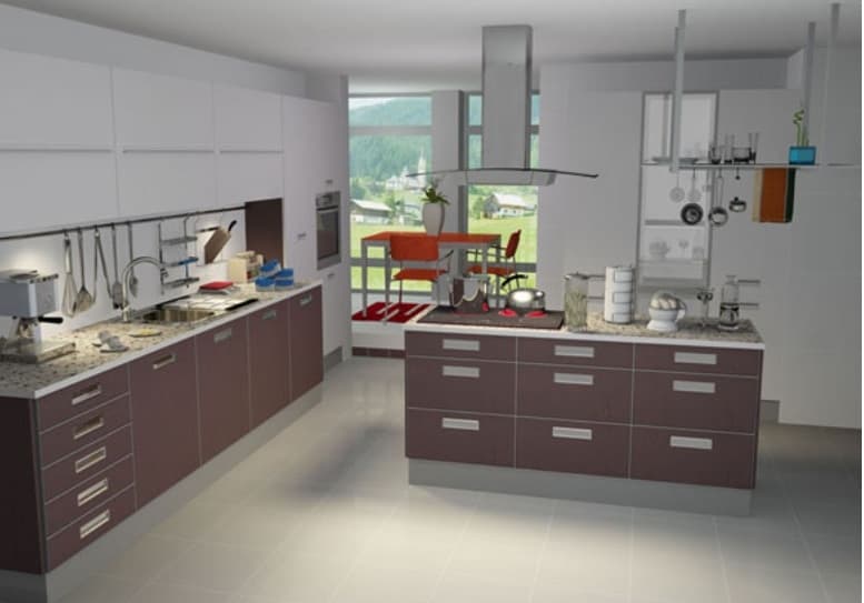 Brown-White-Themed-Single-Wall-Modular-Kitchen-with-SS-Single-bowl-Sink-with-Drainboard-Brown-Coloured-Lower-Kitchen-Cabinets-with-Profiles-White-Upper-Kitchen-Cabinet-White-Tall-Cabinets Design Detail Banner 0