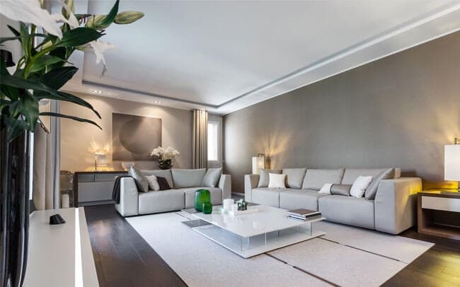 Combination-of-White-Shades-of-Grey-are-Always-Preferred-with-Wooden-Flooring.-2-Sofas-of-2-Seater-3-Seater-a-Coffee-Table-with-Artifacts-over-a-White-Rug-1 Design Detail Banner 0