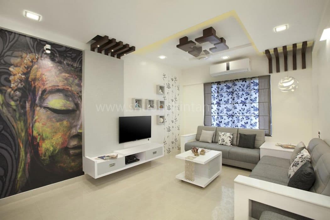 Contemporary-Living-Room-designed-with-Square-Armed-Sofa-Set-with-a-Corner-Table-Wall-Art-on-Back-wall-of-Sofa. Design Detail Banner 0