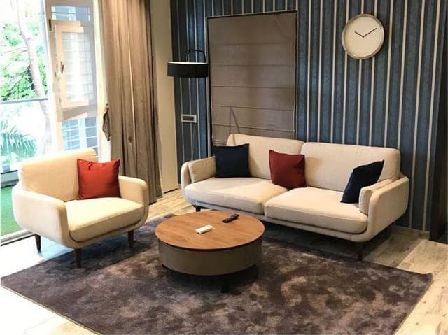 Contemporary-Style-2-Single-Seater-Off-White-Upholstered-Sofa Swiper Content 0