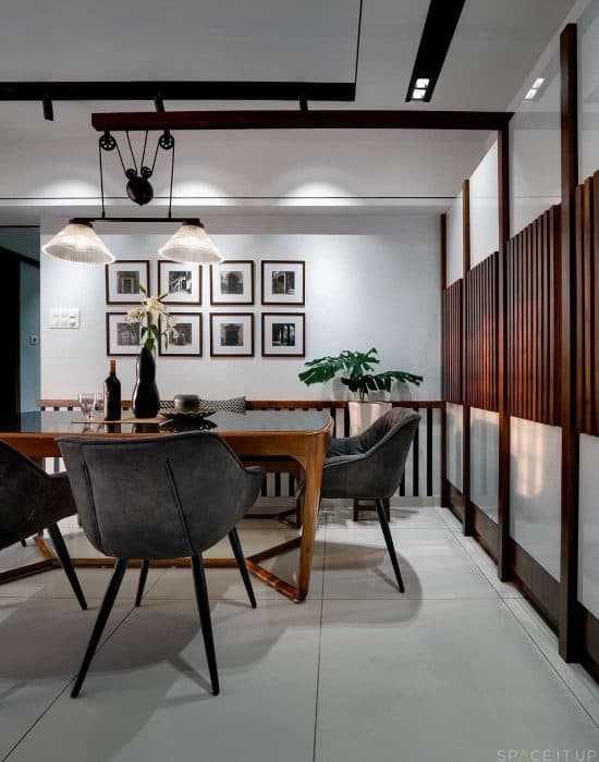 Contemporary-Styled-Dining-Room-incorporating-6-Seater-Wooden-Dining-Table-with-Glass-Top-1-3 Design Detail Banner 0