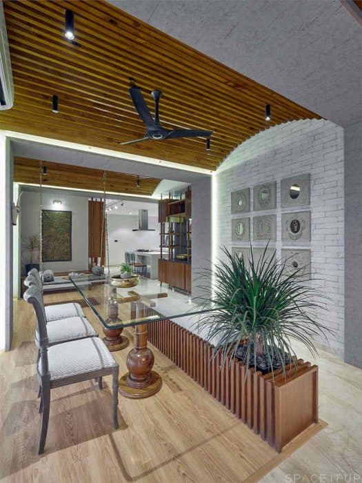 Contemporary-Styled-Dining-Room-with-Wooden-Flooring-comprises-of-6-Seater-Dining-Table-2 Swiper Content 1