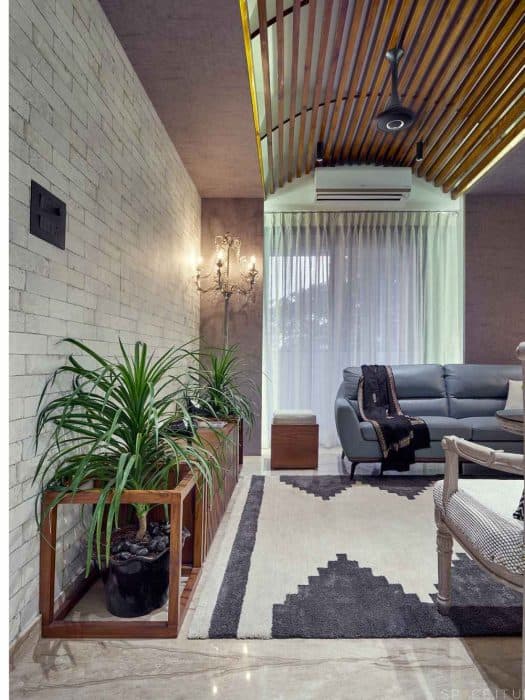 Contemporary-Styled-Living-Room-comprises-of-Blue-Shaded-Leather-Upholstered-Sofa-Set-3 Swiper Content 2