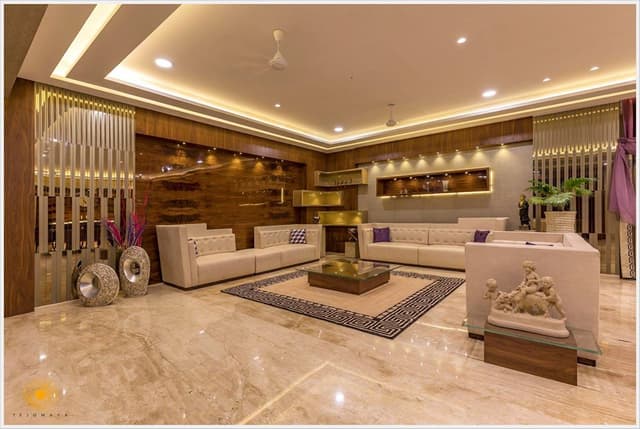 Contemporary-Styled-Open-Concept-Living-Dining-Room-incorporates-Cream-Coloured-Tufted-Square-Armed-Sofa1 Swiper Content 0