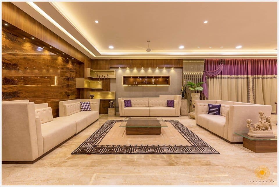 Contemporary-Styled-Open-Concept-Living-Dining-Room-incorporates-Cream-Coloured-Tufted-Square-Armed-Sofa2 Design Detail Banner 1