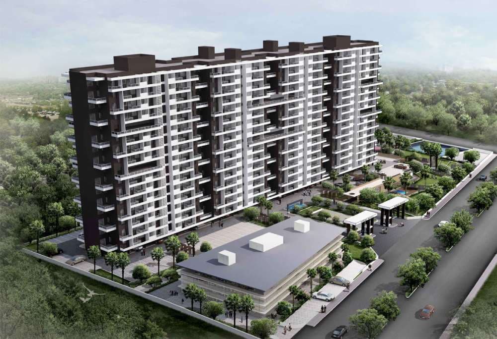 Exterior-View-of-G-16-Storeyed-High-Rise-Apartment-with-Parking-on-Ground-Floor-3-Storeyed-Administrative-Complex-in-Front-of-the-Apartment-2 Design Detail Banner 1