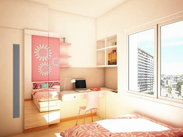 Light-Pink-White-Coloured-Small-Children-Bedroom-02 Swiper Content 1