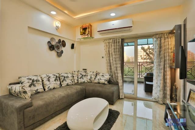 Living-Room-accommodating-Grey-Velvet-Upholstered-L-Shaped-Sectional-Sofa Swiper Content 0