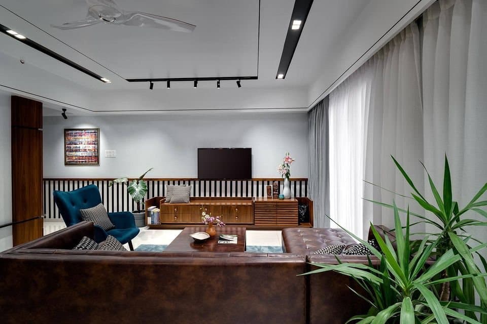 Living-Room-comprising-of-Square-Armed-Brown-Leather-Tufted-Upholstered-L-Shaped-Sectional-Sofa-with-Right-Arm-Facing-Chaise-1 Design Detail Banner 0