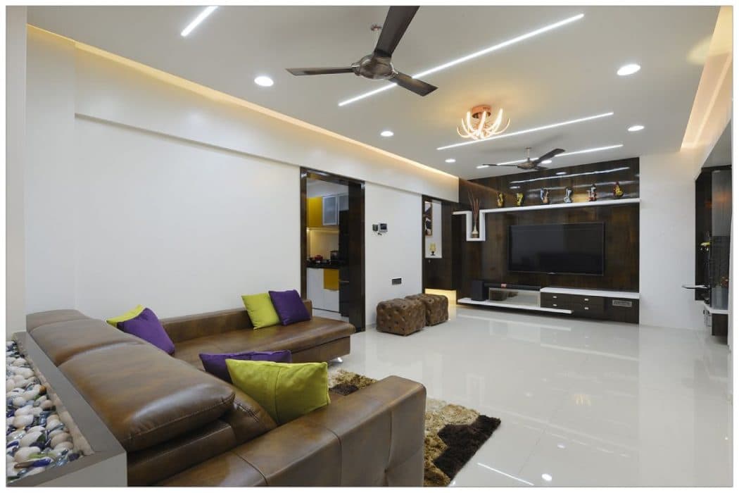 Living-Room-incorporating-Brown-Leather-L-Shaped-Square-Armed-Sofa Design Detail Banner 0