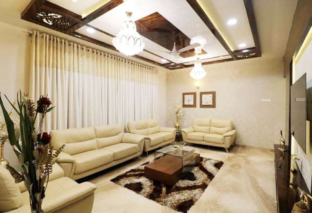 Living-Room-incorporating-Of-White-Leather-Upholstered-Sofa-Set-Glass-Center-Table-with-Wooden-Shelf-below-1 Swiper Content 0