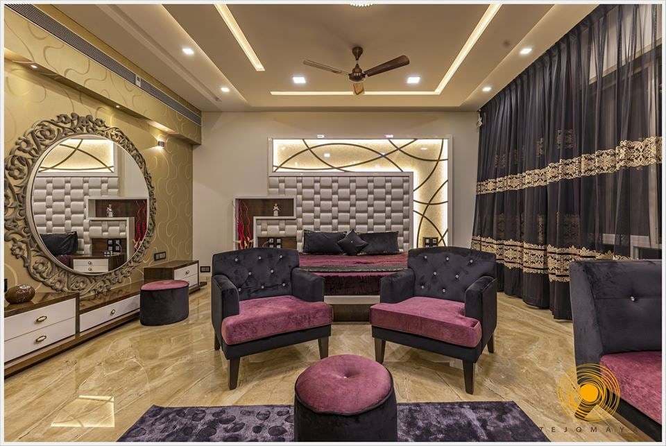 Luxurious-Bedroom-designed-with-Bed-Side-Tables-Textured-Headboard-Box-Wall-Shelves-Cove-Lighting-5 Design Detail Banner 4