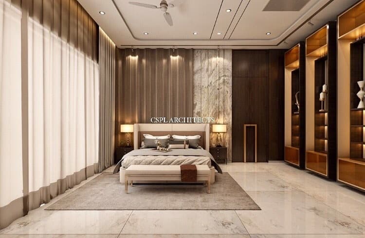 Luxurious-Bedroom-has-a-Combination-of-Beige-White-Brown-Colours. Design Detail Banner 0