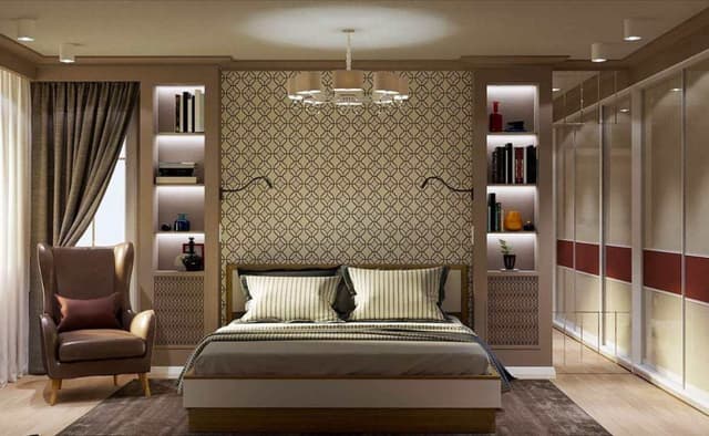 Luxurious-Bedroom-in-Rust-Brown-Theme Swiper Content 0