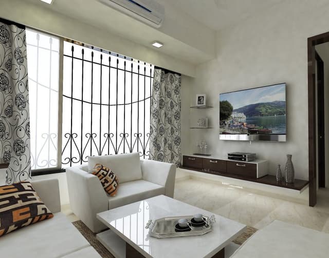 Minimalist-Living-Room-accommodating-White-Square-Armed-Sofa-with-Italian-Marble-Coffee-Table-with-Storage-Ottoman-Rug-Wall-Niche-with-Canvas-Wall-Painting-Set-highlighted-by-Spot-Lights Swiper Content 1