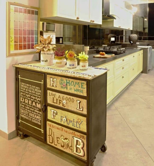 Modern-Large-Parallel-Kitchen-with-a-Glass-Portion-separating-Wash-Area.-A-Kitchen-Starts-with-a-Wooden-Storage-Unit-on-Wheels-that-highlights-a-Kind-Texts-on-Drawers-2 Design Detail Banner 1