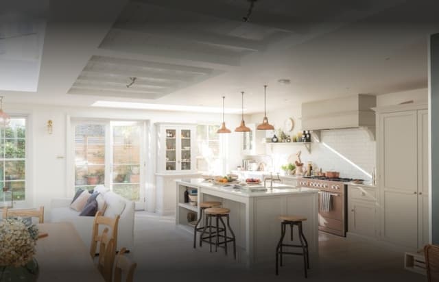 Modern-White-Theme-in-L-Shaped-Kitchen Swiper Content 0