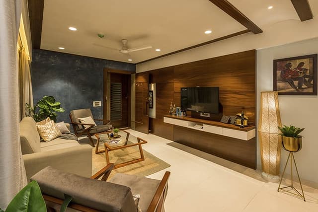 Open-Concept-Living-Dining-Room-comprises-of-Button-Tufted-Upholstered-Linear-Sofa-2 Swiper Content 1