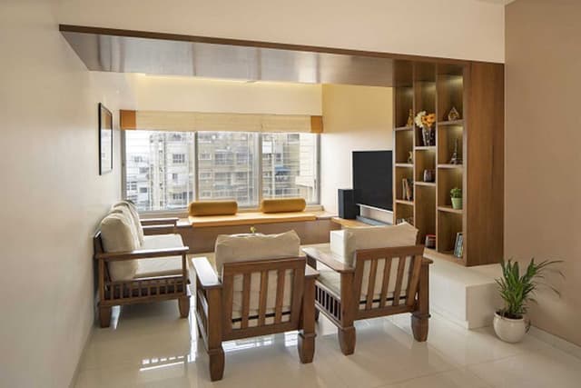 Open-Concept-Living-Dining-Room-incorporating-Solid-Wood-Sofa-Set-with-Sofa-Cushions Living Room