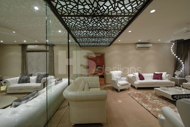 Royal-Living-Room-incorporating-Of-White-White-Leather-Chesterfield-Sofa-Set Swiper Content 0