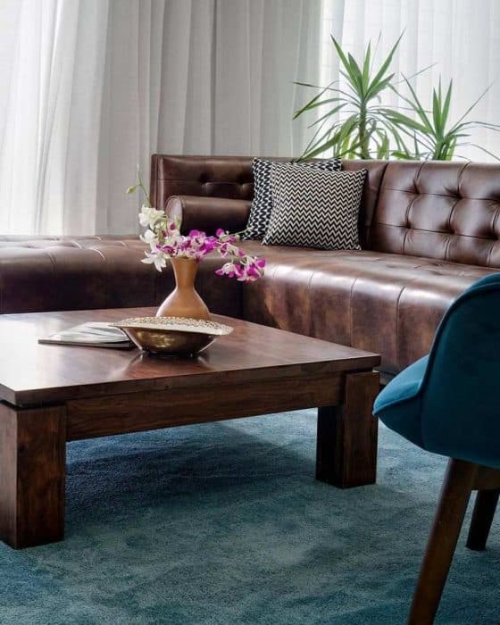 Square-Armed-Brown-Leather-Tufted-Upholstered-L-Shaped-Sectional-Sofa-with-Right-Arm-Facing-Chaise-1 Swiper Content 0