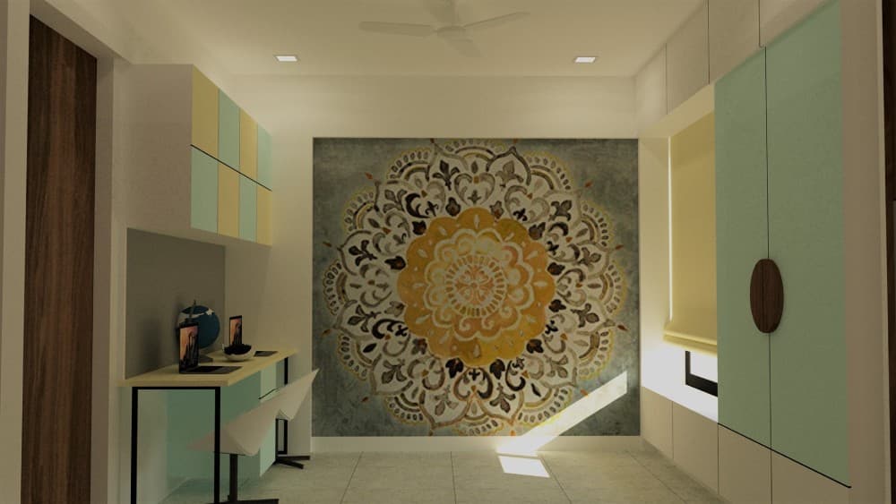 Study-Area-incorporating-Wooden-Study-Table-supported-with-Metal-Frames Design Detail Banner 0