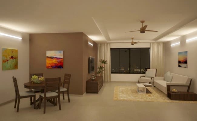 The-Minimalistic-Living-Room-has-a-Brown-White-Combination-with-Wooden-Framed-White-Upholstered-Sofa. Design Detail Banner 0