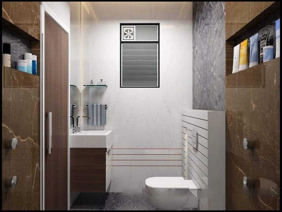 This-Bathroom-has-a-Combination-of-White-Grey-Brown-Marble-patterns-Finish. Design Detail Banner 0