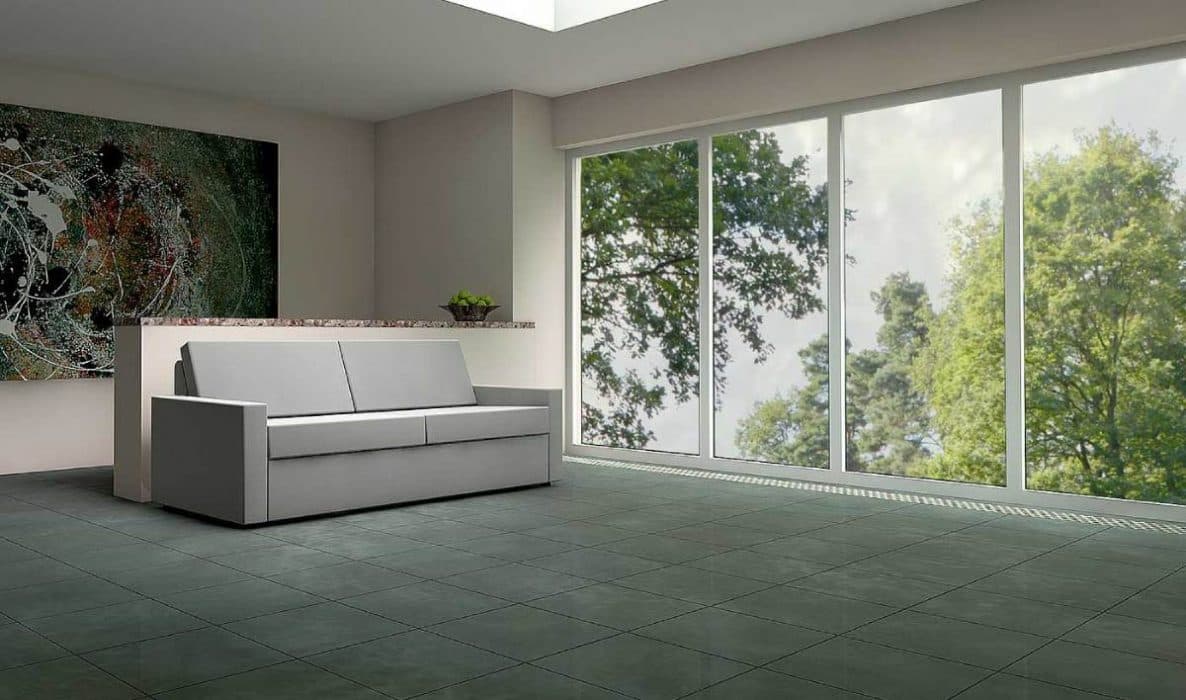 This-Calm-Space-having-a-2-Seater-White-Contemporary-Sofa-having-Inclined-Backrest-Armrest-is-allowing-a-user-to-get-Relaxed.-1 Contemporary Sofa