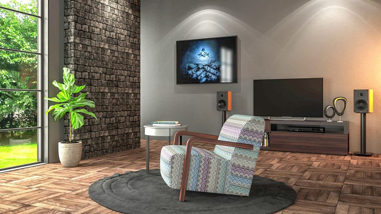 This-Muscular-Printed-Upholstered-Chair-having-Wooden-Legs-Armrest-is-making-it-Stylist-Boss-of-the-Space.-1 Design Detail Banner 0