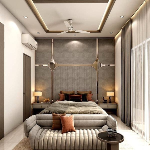 This-Super-Stylist-bedroom-with-Bed-has-Cushioned-Couch-with-a-Coffee-Table. Design Detail Banner 0