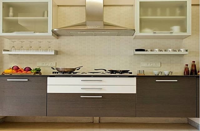 U-Shaped-Kitchen-with-Lower-Kitchen-Cabinets-with-Stainless-Steel-Handles Swiper Content 1