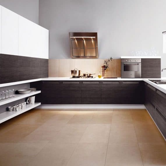 U-Shaped-Modular-Kitchen-with-Upper-Cabinets-on-one-Wall Swiper Content 0