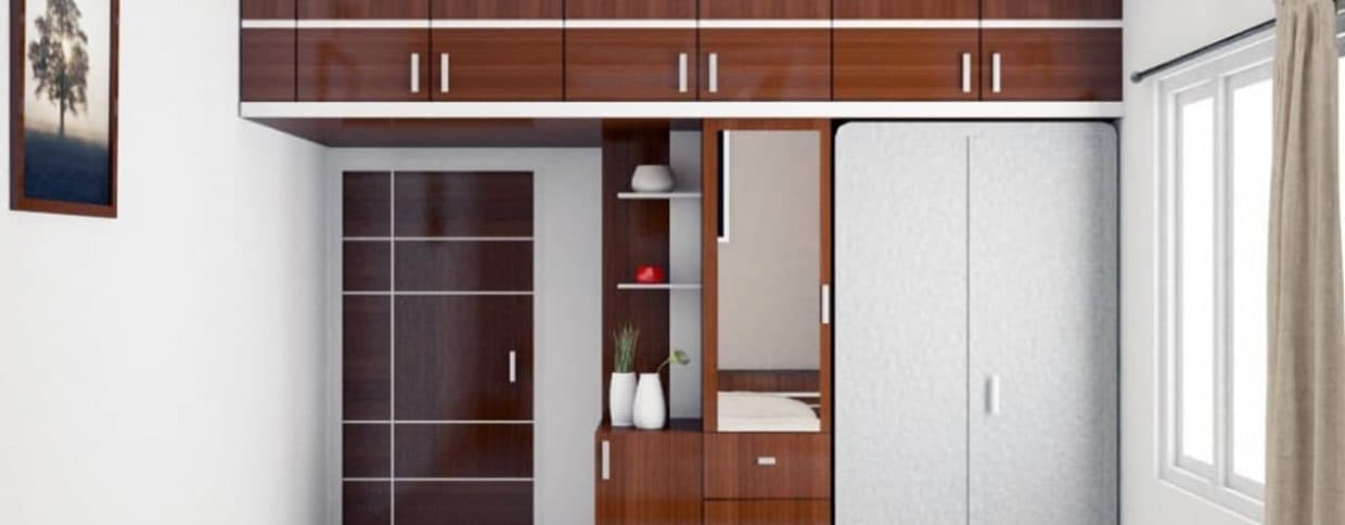 Wardrobe-with-Attached-Dressing-Table-incorporates-2-Door-Wooden-Wardrobe-with-Overhead-Cabinet Design Detail Banner 0