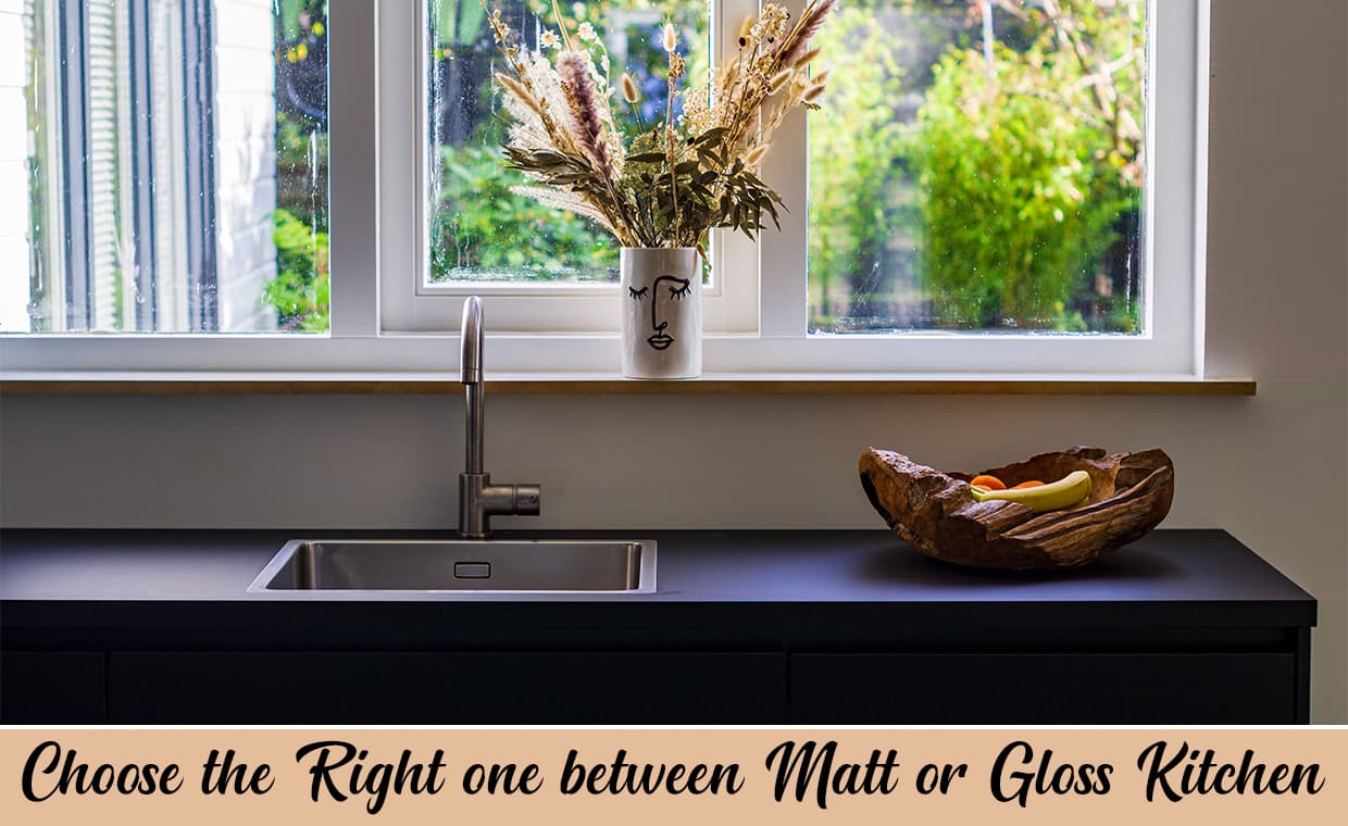 Choose between gloss and matt kitchen – 01 – 0503070029 Choose between gloss and matt kitchen