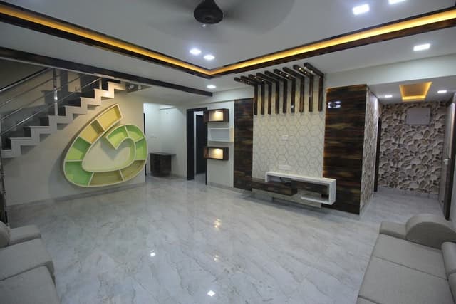 Contemporary Large Living Room incorporating L- Shaped Modular Sectional Sofa – 2 Contemporary Large Living Room incorporating L- Shaped Modular Sectional Sofa